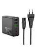 СЗУ Hoco C133A Earl 6-port PD75W (3C3A) Black
