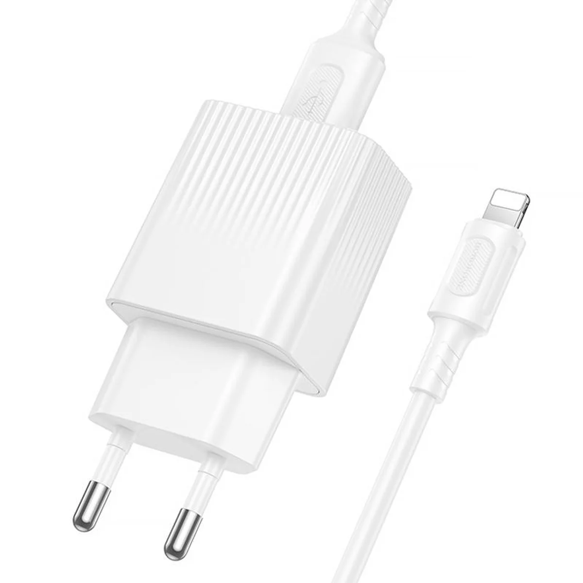 СЗУ Borofone BAS71A Source 10.5W (1USB-A) + кабель USB to Lightning White