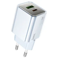 СЗУ Hoco N46 Glorious PD20W+QC3.0 (1USB-A/1C) Blue