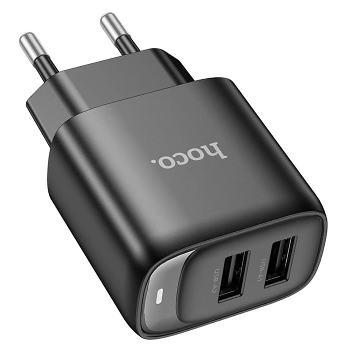 СЗУ Hoco C141A Smart 2.1A (2USB-A) Black