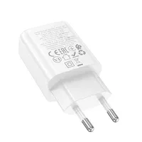 СЗУ Hoco N61 Gentle PD20W+QC3.0 (1USB-A/1C) White