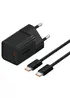 СЗУ Baseus GaN5 Fast Charger (mini) 30W (1USB-C) + кабель Type-C to Type-C (P10110902) Cluster Black
