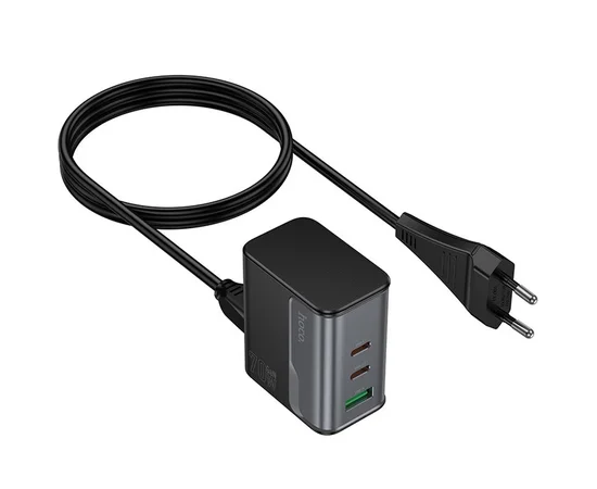 СЗУ Hoco CS76A Star Speed PD70W (1USB-A/2C) Midnight Black