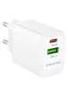 СЗУ Borofone BN27 Fuente PD20W+QC3.0 (1USB-A/1C) White