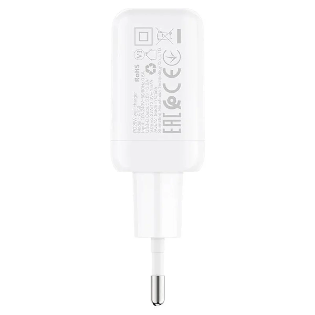 СЗУ Acefast A130 PD20W (1USB-C) White