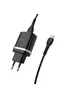 СЗУ Hoco C12Q Smart QC3.0 3A (1USB-A) + кабель USB to MicroUSB Черный
