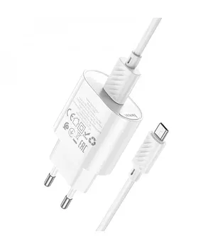 СЗУ HOCO C109A Fighter QC3.0 + MicroUSB White