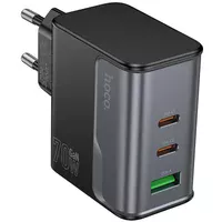 СЗУ Hoco CS75A Star Speed PD70W+QC3.0 (1USB-A/2C) Midnight black