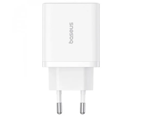 СЗУ Baseus Cube Pro Fast Charger PD30W (1USB-A/1C) (P10111404) Moon White