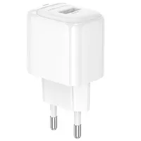 СЗУ Borofone BAS42A Potential QC3.0 (1USB-A) White