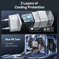 СЗУ Baseus GaN5S OS 1C 30W (P10162504) Moon White