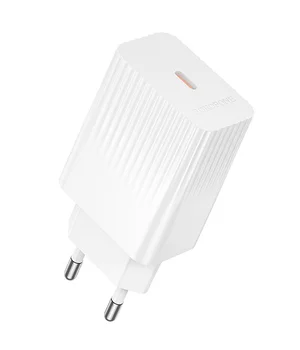 СЗУ Borofone BAS73A Source PD20W (1USB-C) White СЗУ Borofone BAS73A Source PD20W (1USB-C) White