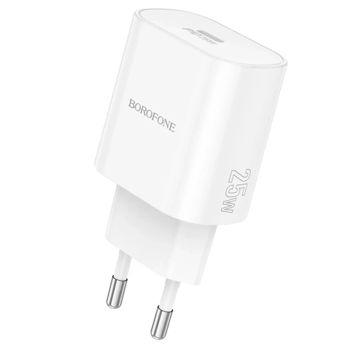 СЗУ Borofone BA82A Platinum PD25W (1USB-C) White