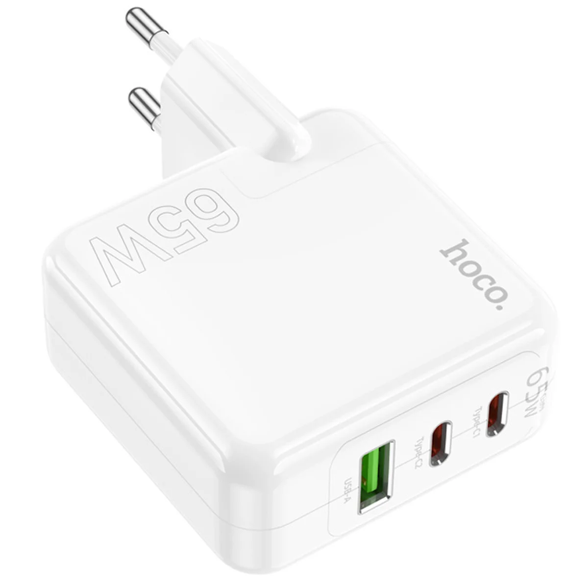 СЗУ Hoco C115A Header PD65W (2C1A) White