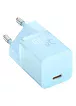 СЗУ Baseus GaN5 Fast Charger (mini) 30W (1USB-C) + кабель Type-C to Type-C (P10110902) Galaxy Blue