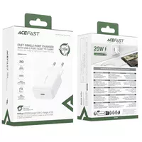 СЗУ Acefast A130 PD20W (1USB-C) White