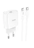 СЗУ Hoco C94A Metro PD20W (1C) + Type-C to Type-C White