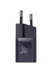 СЗУ Baseus GaN5 Fast Charger (mini) 30W (1USB-C) + кабель Type-C to Type-C (P10110902) Midnight Purple
