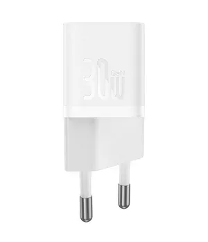 СЗУ Baseus GaN5 Fast Charger (mini) 1C 30W (CCGN070) White