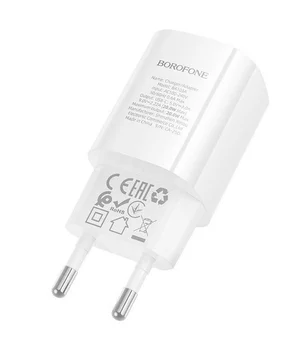СЗУ Borofone BA103A Pudding PD20W (1USB-C) White