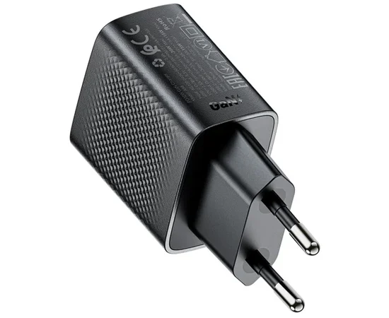СЗУ Acefast A98 PD30W+QC3.0 GaN (1USB-A/1C) Black