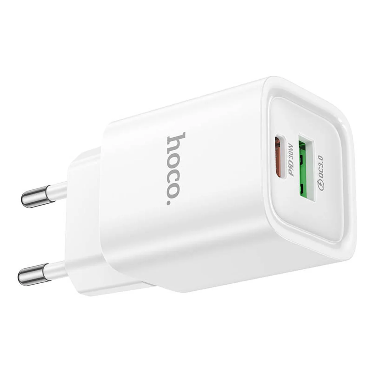 СЗУ Hoco C149A Charm PD30W+QC3.0 (1USB-A/1C) White