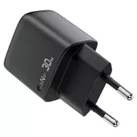 СЗУ Acefast A115 PD30W GaN (1USB-C) Black