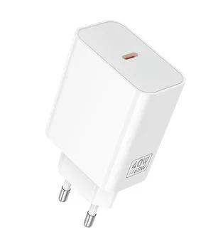 СЗУ Hoco C162A Source PD40W (1USB-C) White