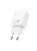 СЗУ Hoco N60 Gentle PD20W (1USB-C) + кабель Type-C to Type-C White