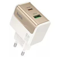 СЗУ Hoco CS73A Star Speed PD30W+QC3.0 (1USB-A/1C) White