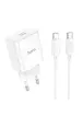 СЗУ Hoco C76A Pro Majestic PD30W (1C) + Type-C to Type-C White