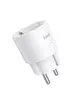СЗУ Hoco AC16 Veloz smart socket White