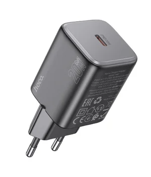 СЗУ Hoco N40 Mighty 1C PD20W Black