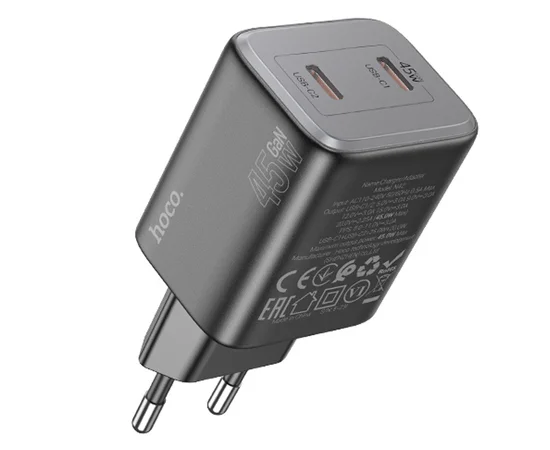 СЗУ Hoco N42 Elogiado 2C PD45W Black