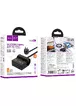 СЗУ Hoco AC34 Win 2 position 70W QC+PD (1USB-A/3C/1Socket) (1.5m) Black