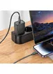 СЗУ Hoco N62 Gentle PD30W (1USB-C) + кабель Type-C to Type-C Black