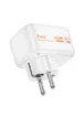 СЗУ Hoco AC26 Changer Outlet Extender 20W (2USB-A/1C/1Socket) White