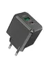 СЗУ Hoco CS14A PD20W+QC3.0 (1USB-A/1C) Black