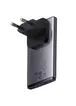 СЗУ Baseus GaN5 Pro Ultra-Slim 65W Type-C+USB + Type-C to Type-C 100W (1m) (CCGP15011) Gray