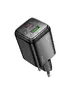 СЗУ Hoco N53 Monsoon PD30W+QC3.0 (1USB-A/1C) Black