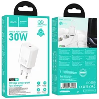 СЗУ Hoco N62 Gentle PD30W (1USB-C) White