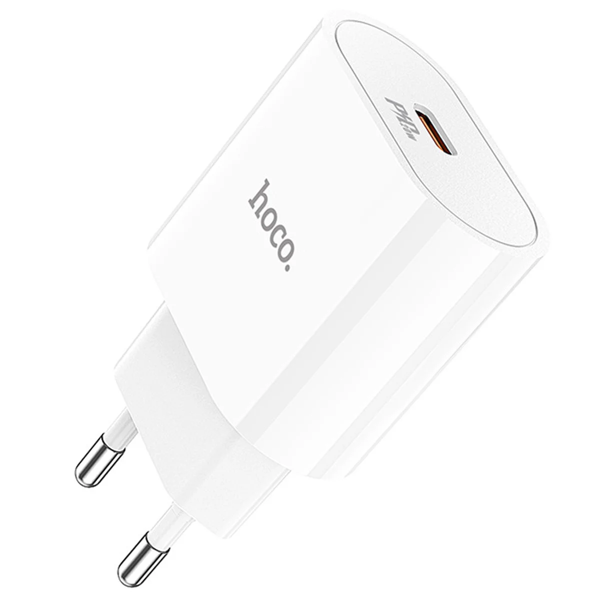 СЗУ Hoco C94A Metro PD20W (1USB-C) + кабель Type-C to Lightning White