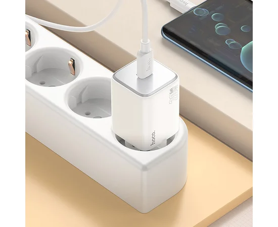 СЗУ Hoco N40 Mighty 1C PD20W White