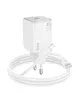 СЗУ Hoco N40 Mighty 1C PD20W + Type to Lightning White