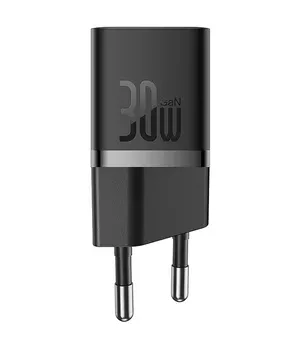 СЗУ Baseus GaN5 Fast Charger (mini) 30W (1USB-C) + кабель Type-C to Type-C (P10110902) Cluster Black