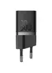 СЗУ Baseus GaN5 Fast Charger (mini) 30W (1USB-C) + кабель Type-C to Type-C (P10110902) Cluster Black
