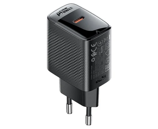СЗУ Acefast A102 PD30W GaN (1USB-C) Black