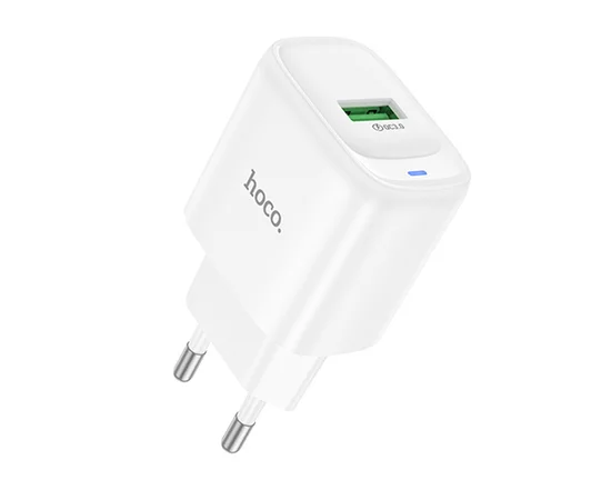 СЗУ Hoco C140A Smart QC3.0 (1USB/3A) White