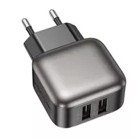 СЗУ Borofone BAS51A Absolute (2USB-A) Black