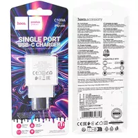СЗУ Hoco C109A Fighter PD20W (1USB-C) White